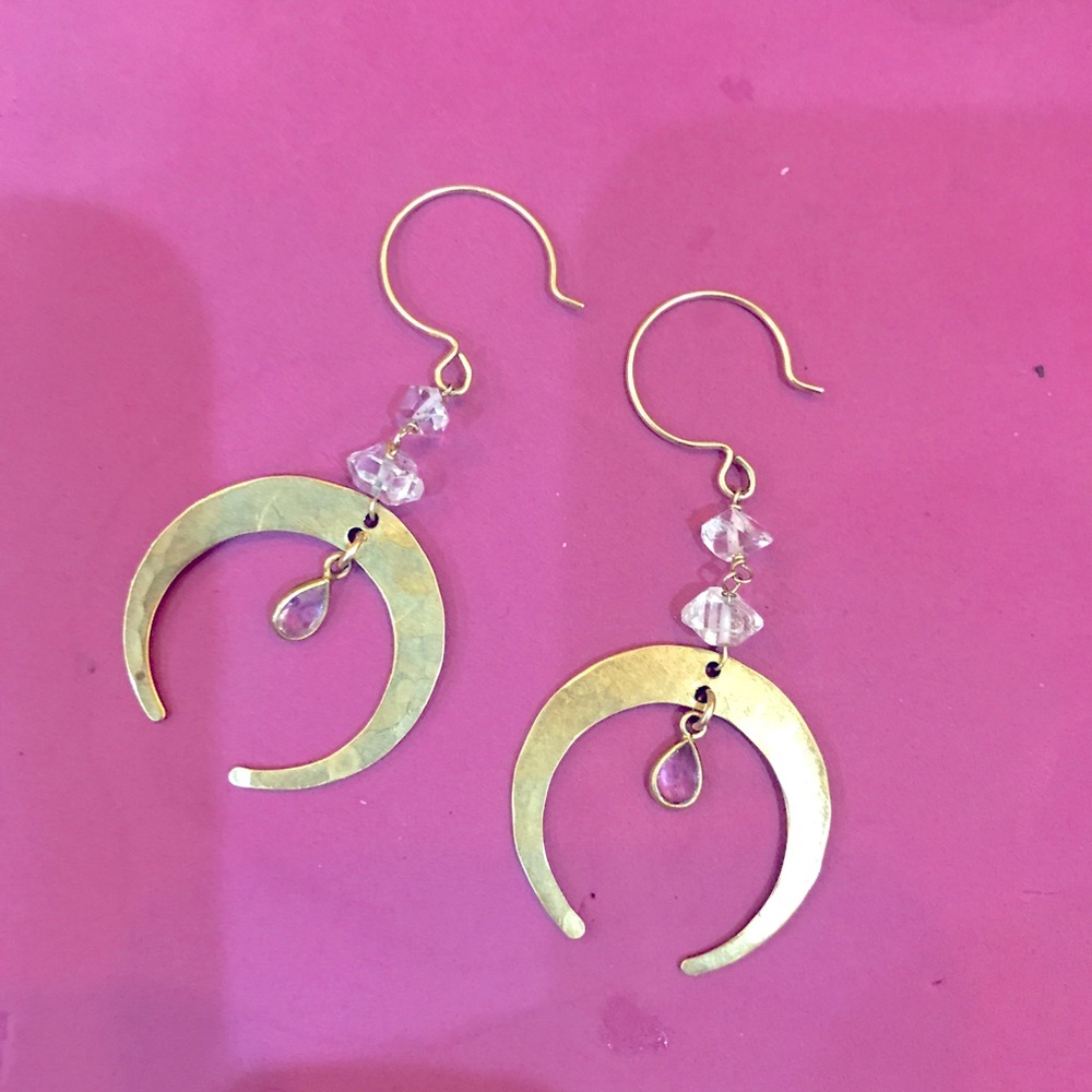 Navone Brass Earrings